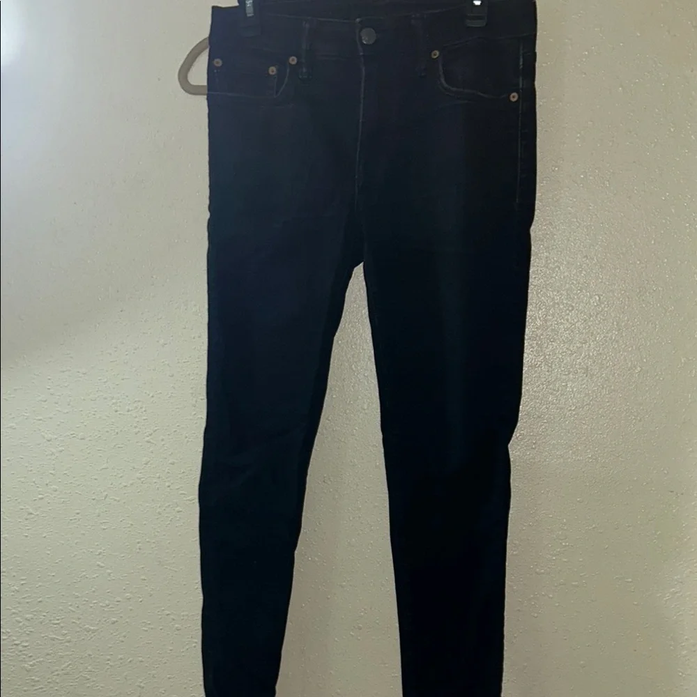 American Eagle Outfitters Black Skinny Jeans Sleek Fit